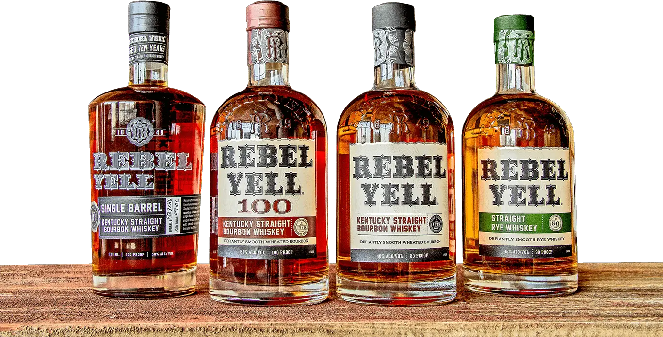 Defiantly Smooth Bourbon Whiskey Rebel Yell Rebel Yell Whiskey Png Whiskey Png