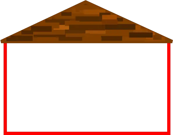 Wide House With Roof Clip Art Vector Clip Art Roof Of A House Clipart Png House Roof Png