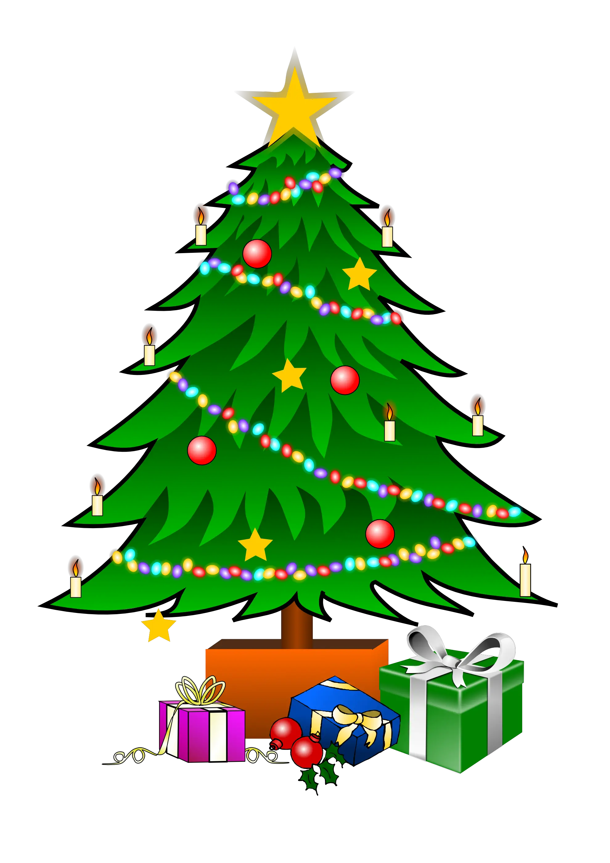 Christmas Day Tree Images Png