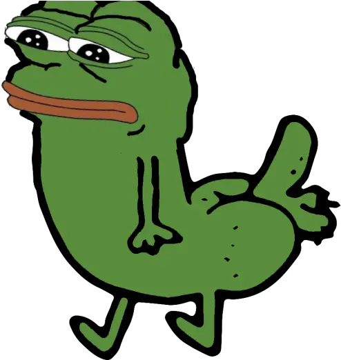 As Both Wojak And Pepe Were Vehicles Rarest Pepe Of Them All Png Dickbutt Png