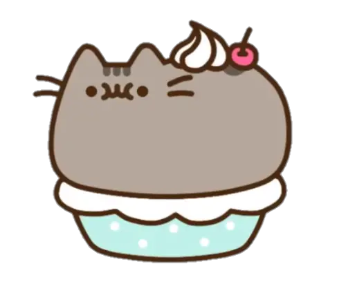 Download Hd Cat Cupcake And Png Image Pusheen The Cat Pusheen The Cat Pusheen Transparent Background