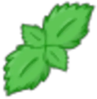 Mint Leaf Illustration Png Mint Leaf Png