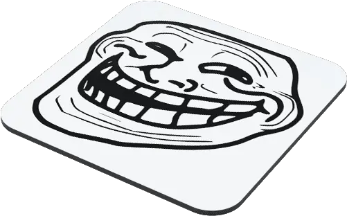 Download Meme Troll Face Coaster Troll Face Full Size Troll Face Png Troll Face Png No Background