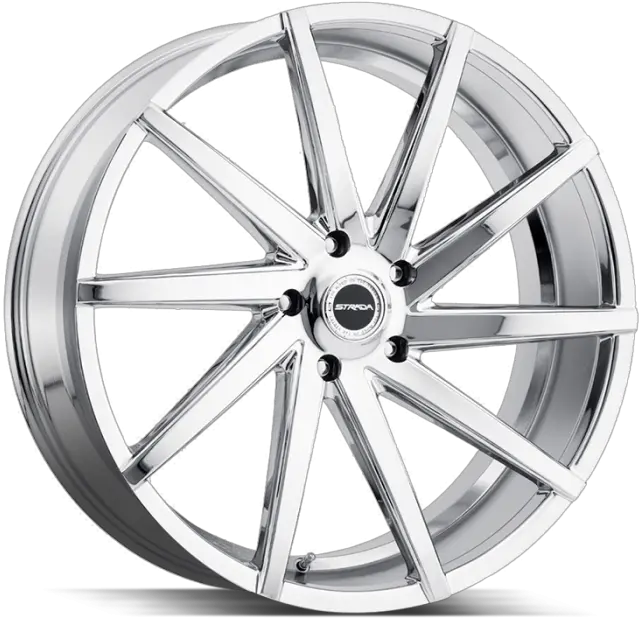 22x9 Strada Wheels Sega 5x127 30 Et 726 Hub Chrome Strada Wheels Png Stark 2 Reactor Icon Pack