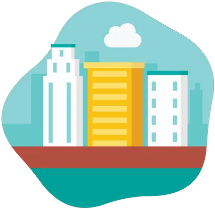 Buildings Icon Download In Line Style Vertical Png Town Icon Png