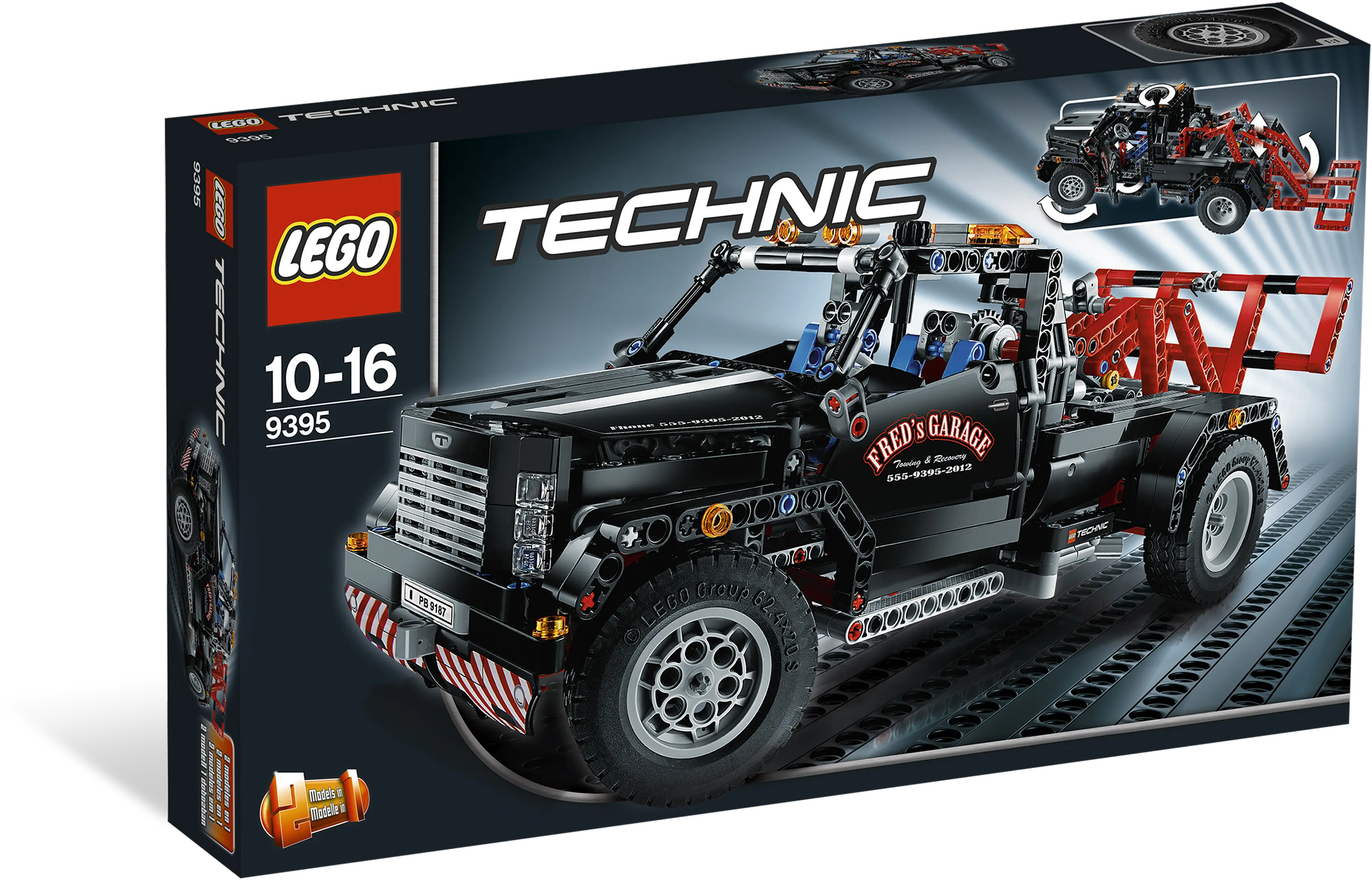 9395 Pick Up Tow Truck Brickipedia Fandom Lego 9395 Png Tow Truck Png