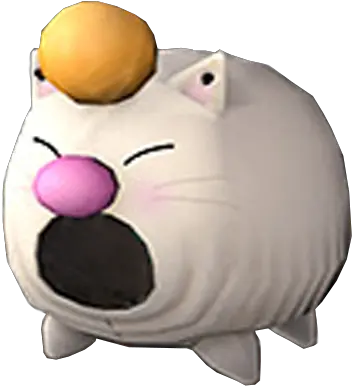 When A Moogle And Fat Cat Love Each Other Very Much Ffxiv Moogle Fat Png Moogle Png