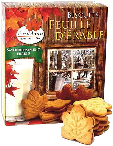 Biscuits Feuille Du0027érable Érablière Du Moulin Galletas De Sirope De Arce Png Canada Leaf Png