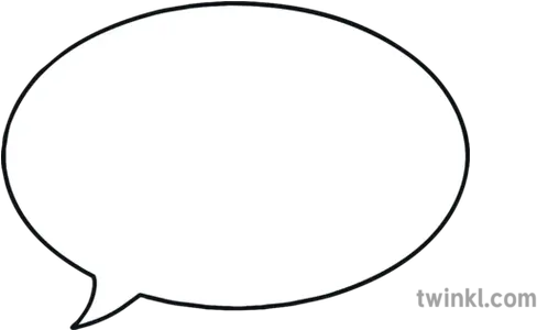 Speech Bubble Round Ks1 Illustration Twinkl Speech Bubble Png Colour Speech Bubble Png