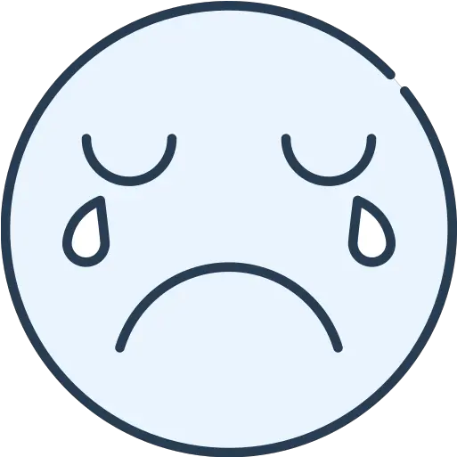 Cry Emoji Emotion Emotional Face Circle Png Cry Emoji Png
