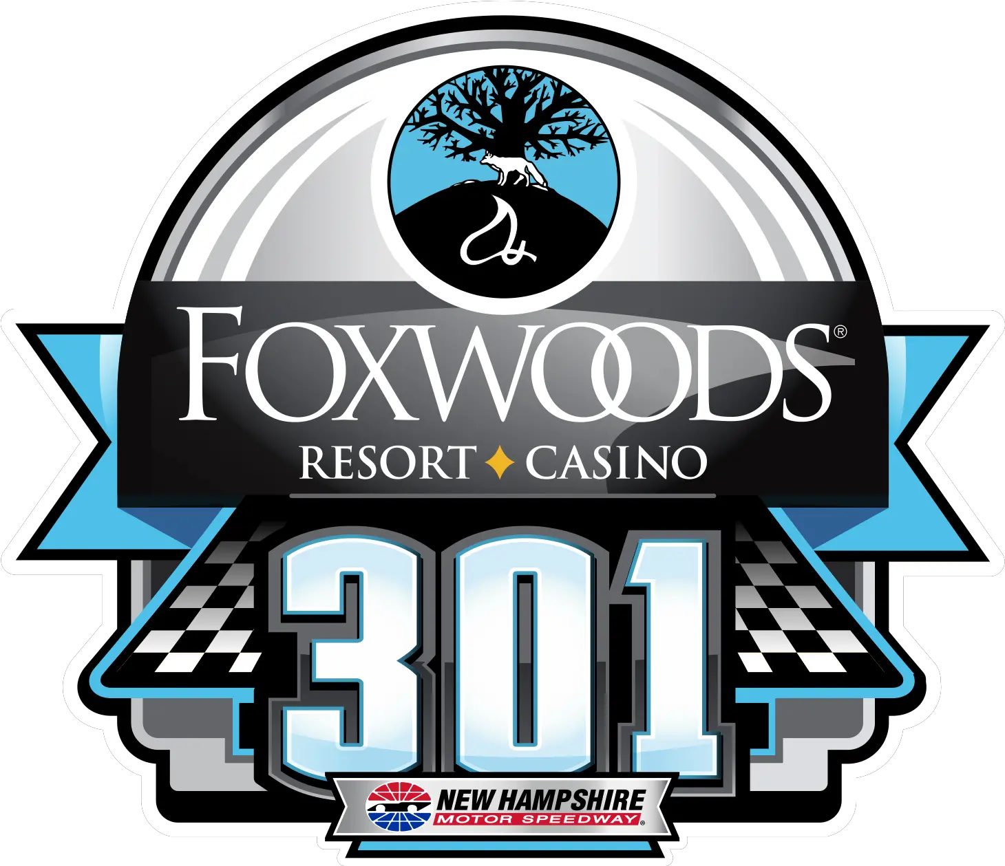 Complete Nascar Foxwoods Resort Casino 301 Png Nascar Logo Png