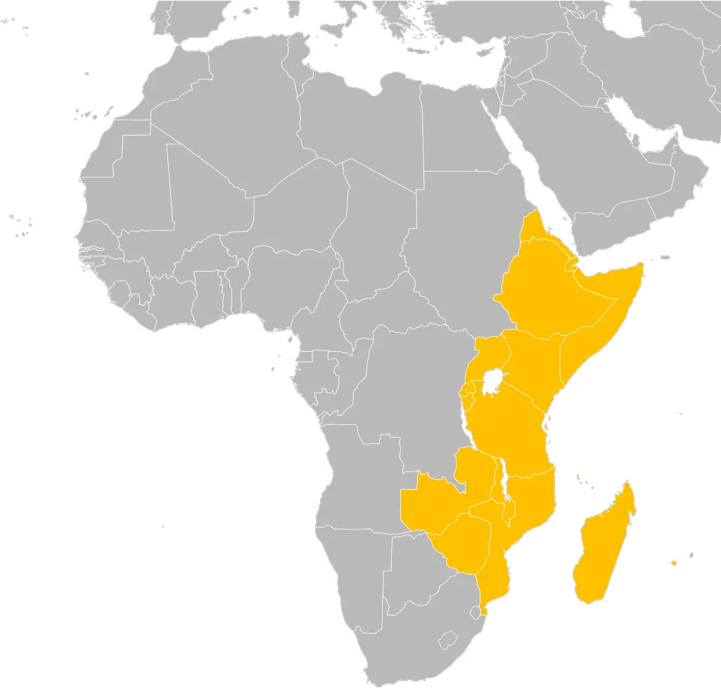 Eastern Admixture In Africa Map Png Africa Map Png