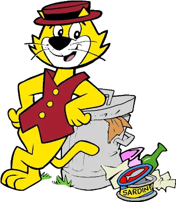 Check Out This Transparent Top Cat With Pile Of Garbage Png Top Cat Cartoon Garbage Png