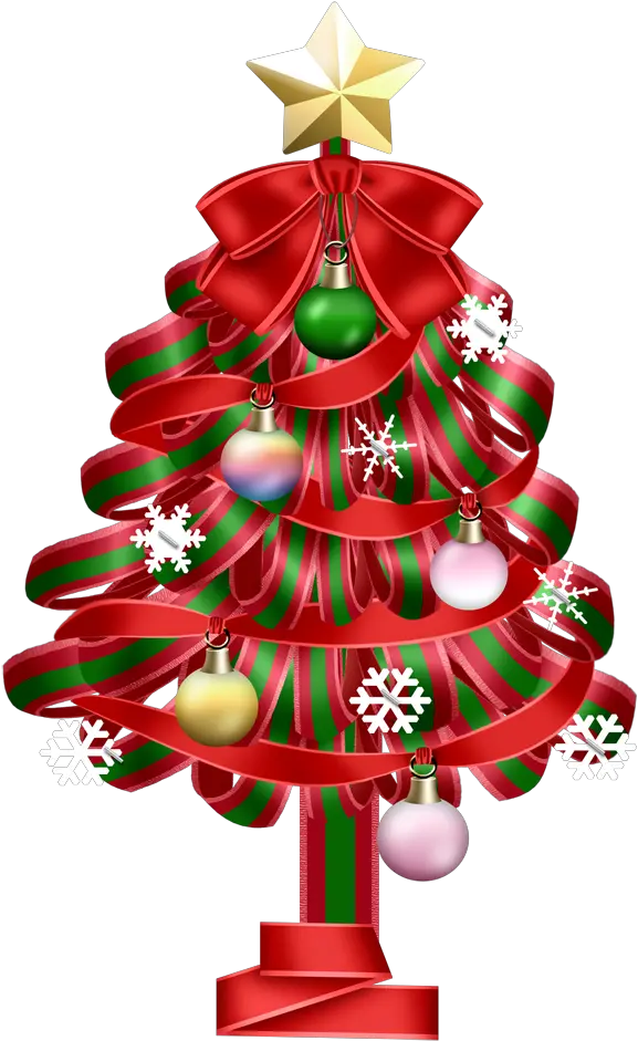 Retro Christmas Tree Png