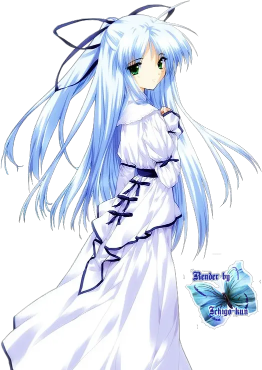 Index Of Imagesrenders Blue Hair Anime Girl Transparent Png Manga Girl Png