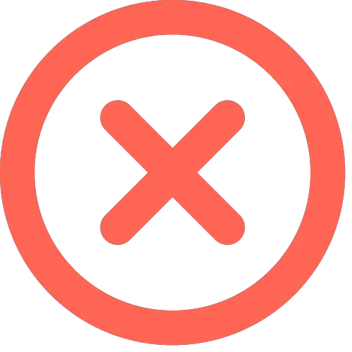 X No Background Png