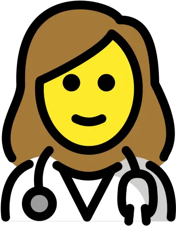 U200d Female Health Worker Emoji Meanings U2013 Typographyguru Emojis De Doctor Png Shrug Icon