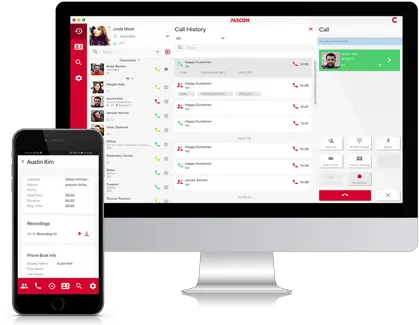 Pascom Call And Contact Center Suite Technology Applications Png Contact Center Icon