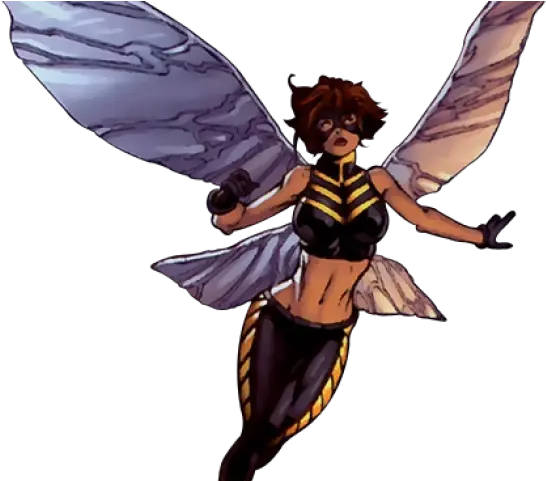 Wasp Clipart Marvel Dc Bumblebee Png Transparent Png Wasp Ultimate Marvel Comic Bumblebee Png