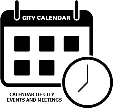 City Calendar U2013 Meetings U0026 Events Of Lake Helen White Calendar Clip Art Png Meeting Agenda Icon