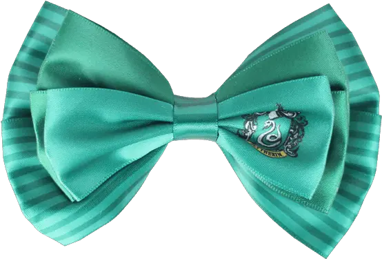 Harry Potter Slytherin Hair Bow Hair Bows Blue Png Slytherin Png