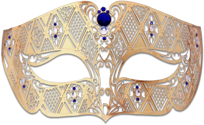 Download Gold Series Diamond Design Mask Png Masquerade Masks Png