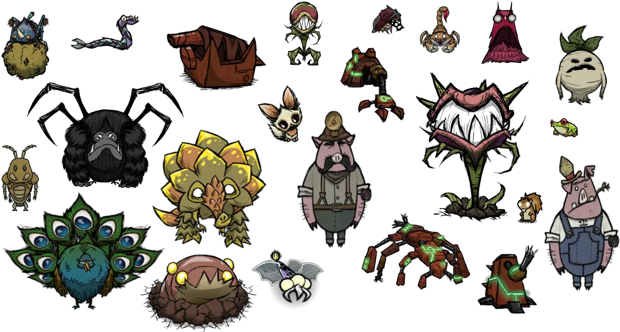 Steam Workshoptropical Experience The Volcano Biome Don T Starve Animals Png Dont Starve Together Icon