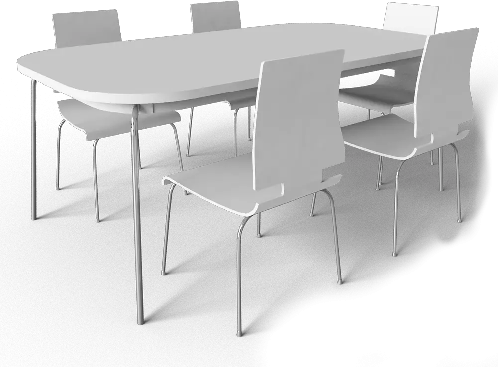 Bim Object Grimle Table And 5 Chairs Ikea Conference Room Table Png Ikea Png