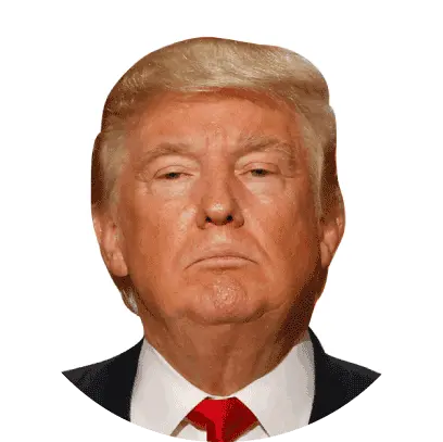 Presidential Debates Golf Ball With Face Png Donald Trump Face Transparent