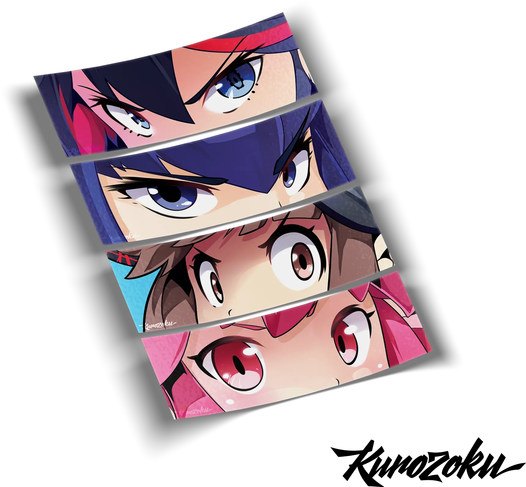 Kill La Eyes Slap Peeker Stickers Kill La Kill Png Kill La Kill Png