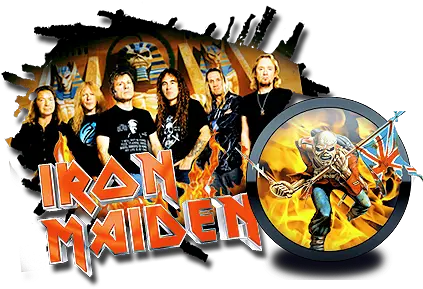 Iron Maiden To Issue The Studio Iron Maiden The Trooper Png Iron Maiden Logo Png