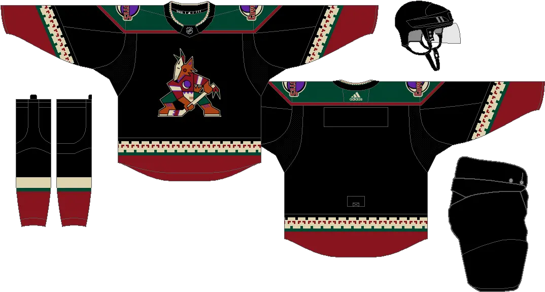 Arizona Coyotes San Jose Sharks Rebrand Jerseys Png Arizona Coyotes Logo Png