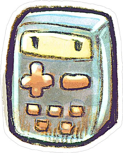 Crayon Calculator Icon Png Clipart Image Iconbugcom Iphone Cute Calculator Icon Math Icon Png