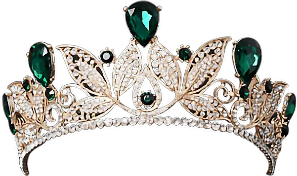 Jade Crown Tiara Queen Sticker Solid Png Tiara Transparent