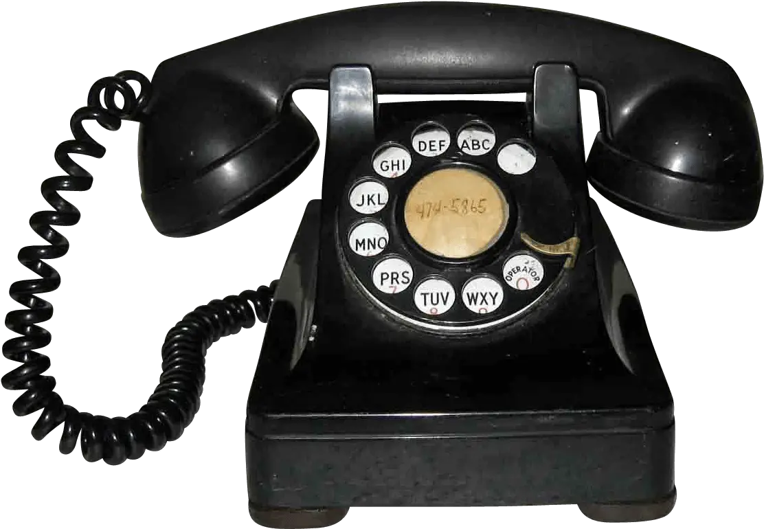 Old Bakelite Phone Transparent Png Old Rotary Phone Png Phone Transparent Background png