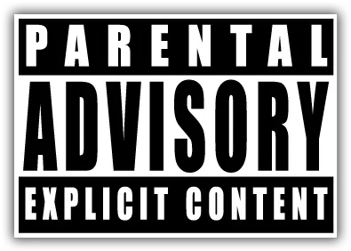 Red Parental Advisory Png Picture 819109 Explicit Label Warning Explicit Content Sticker Parental Advisory Explicit Content Png