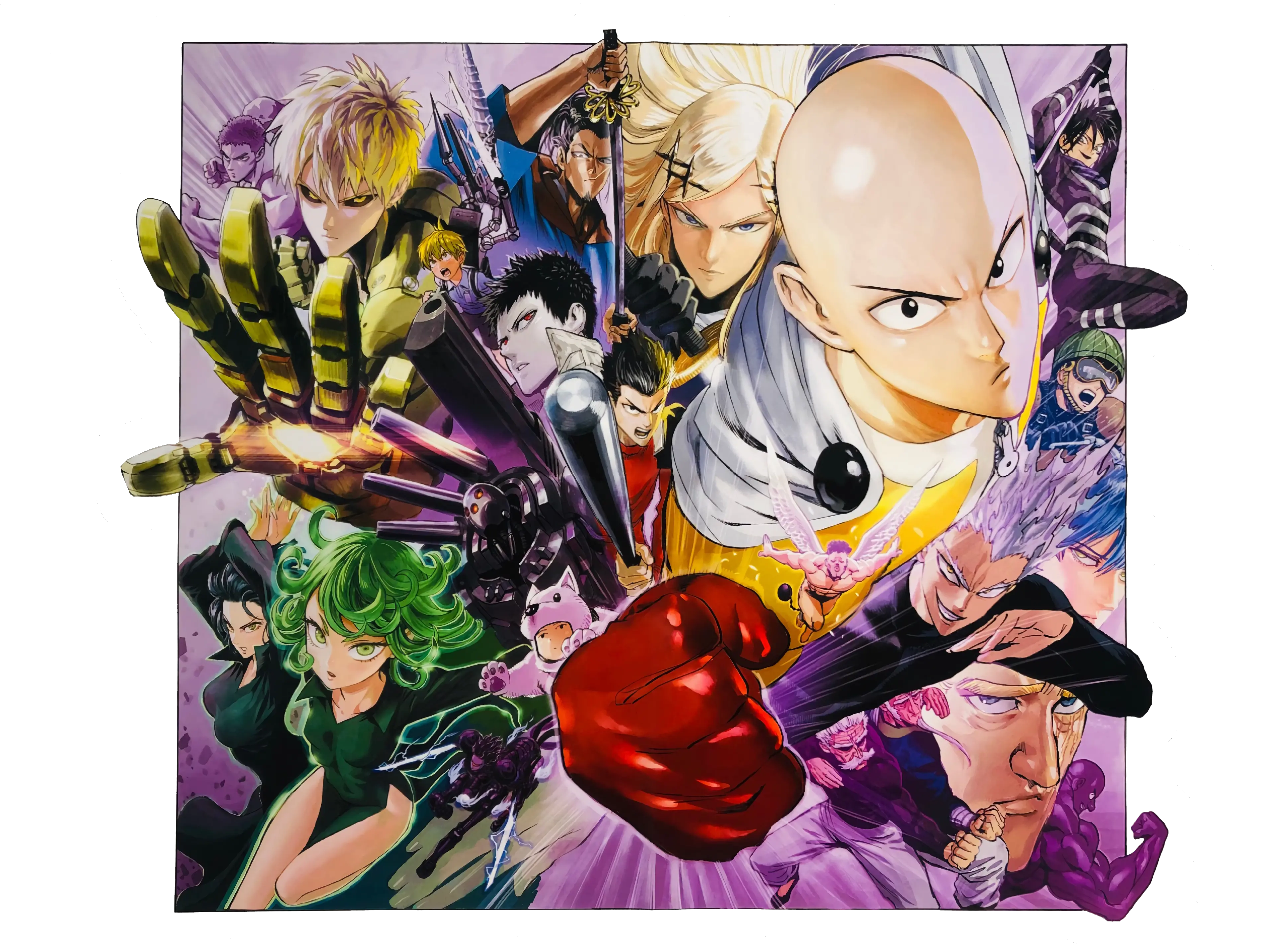 One Punch Man Volume 21 Bonus Poster Onepunchman One Punch Man 21 Png One Punch Man Logo Png