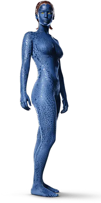 X Men Characters Mystique Download Jennifer Lawrence Xmen Body Jennifer Lawrence Mystique Png Xmen Png