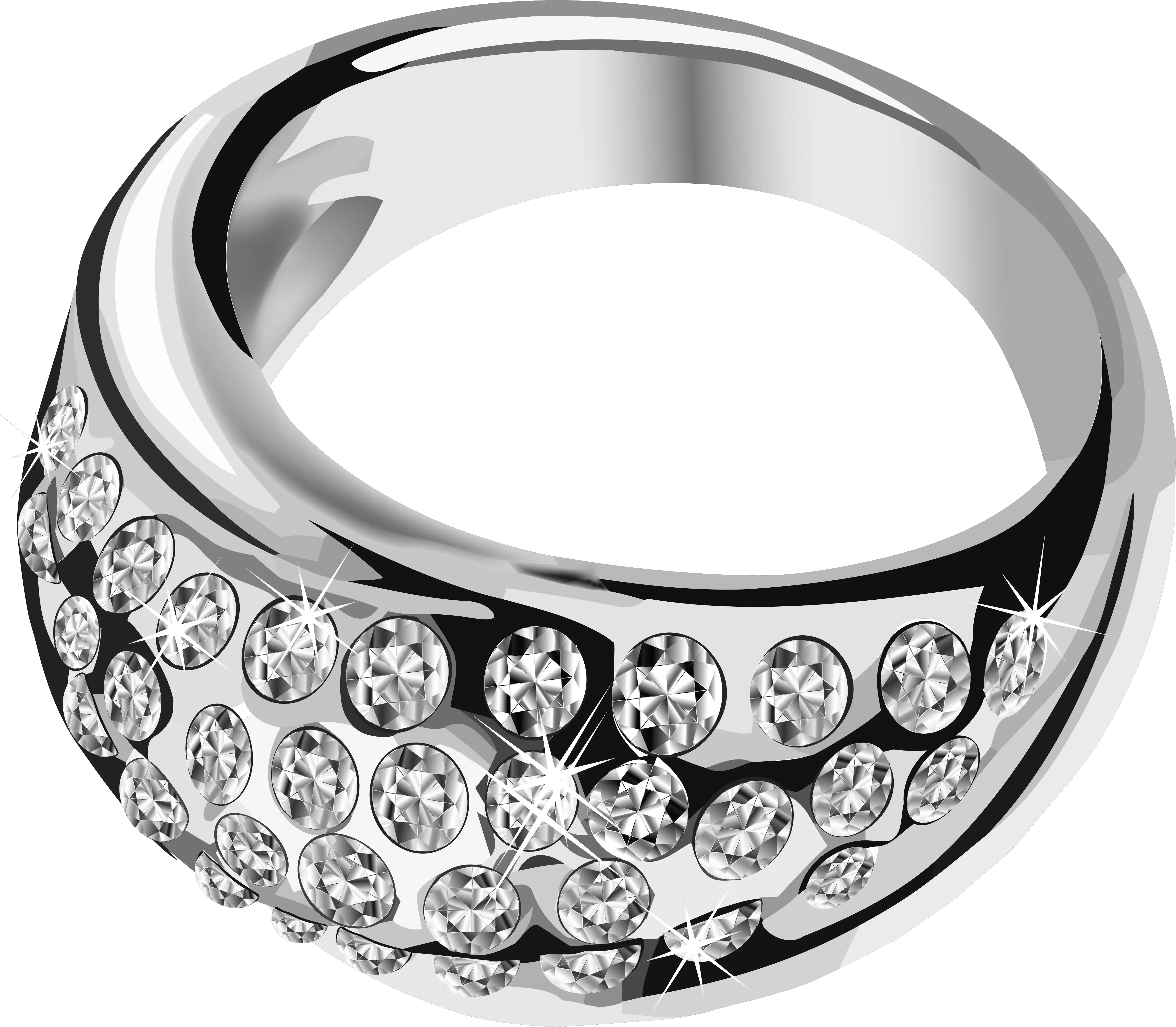 Ring Png Silver Wedding Rings Png Ring Transparent Background