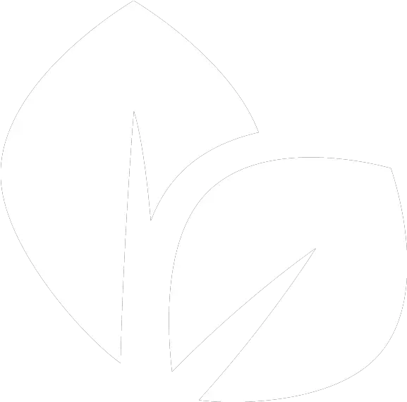Download Hd Mint Leaf Dental Eco Friendly Logo White Leaf White Logo Png Mint Leaves Png
