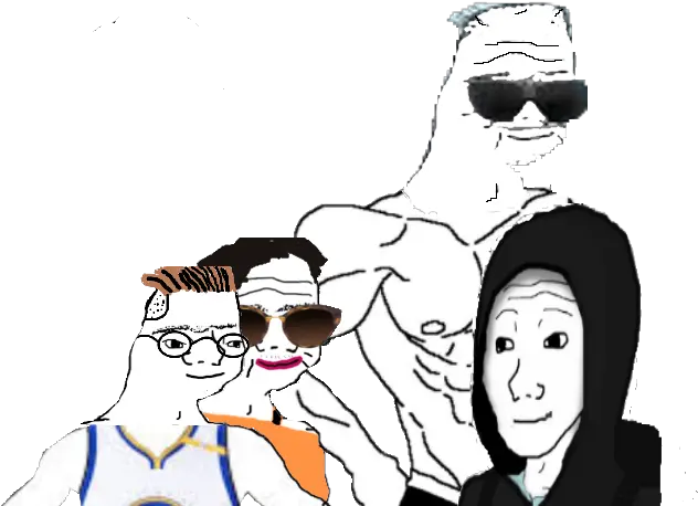 Memeatlas Illustration Png Wojak Png