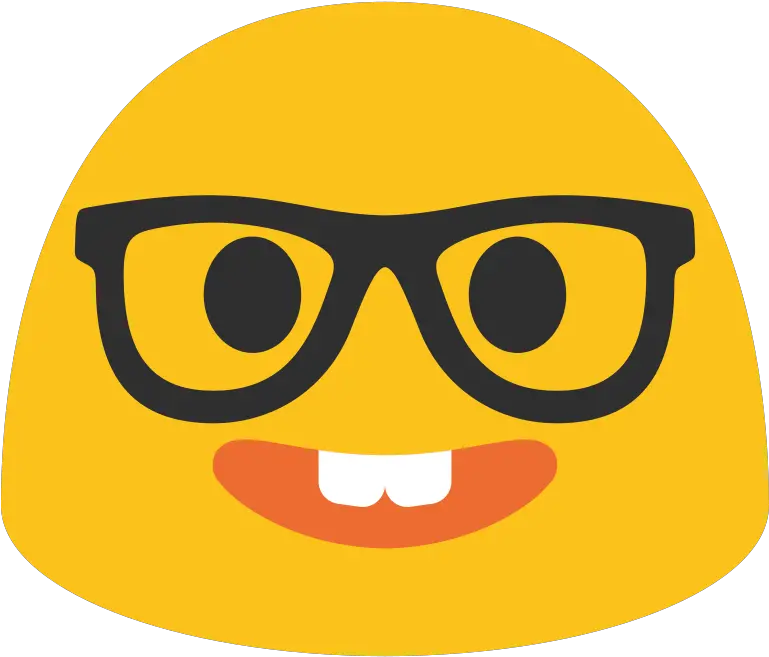 Nerd Face Emoji Nerd Emoji Transparent Png Nerd Emoji Png