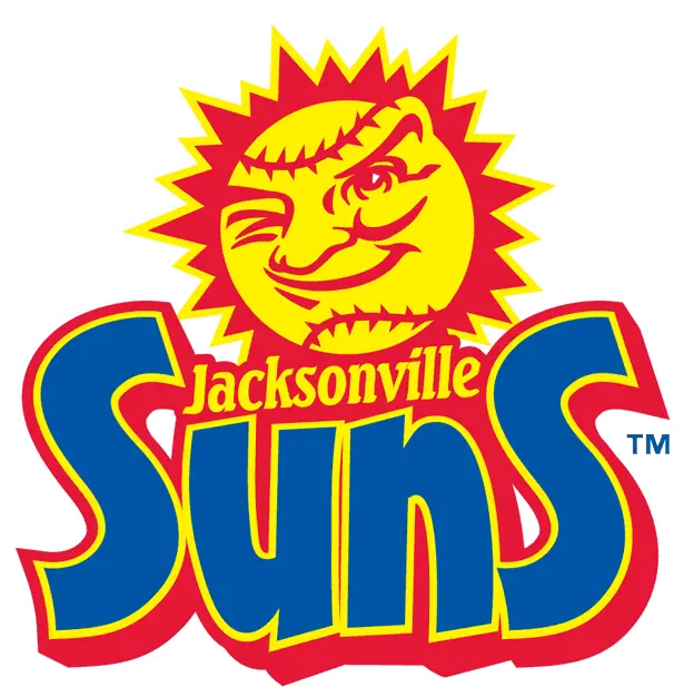 Jacksonville Suns Primary Logo Suns Baseball Team Logo Png Suns Logo Png