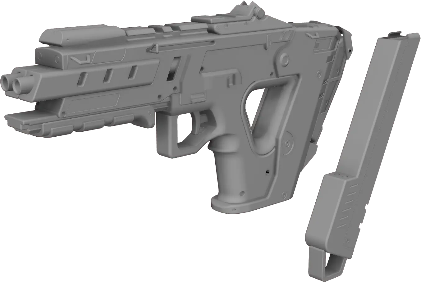 Titanfall 2 Alternator Smg 3d Model For 3d Album On Imgur Weapon Png Titanfall Png