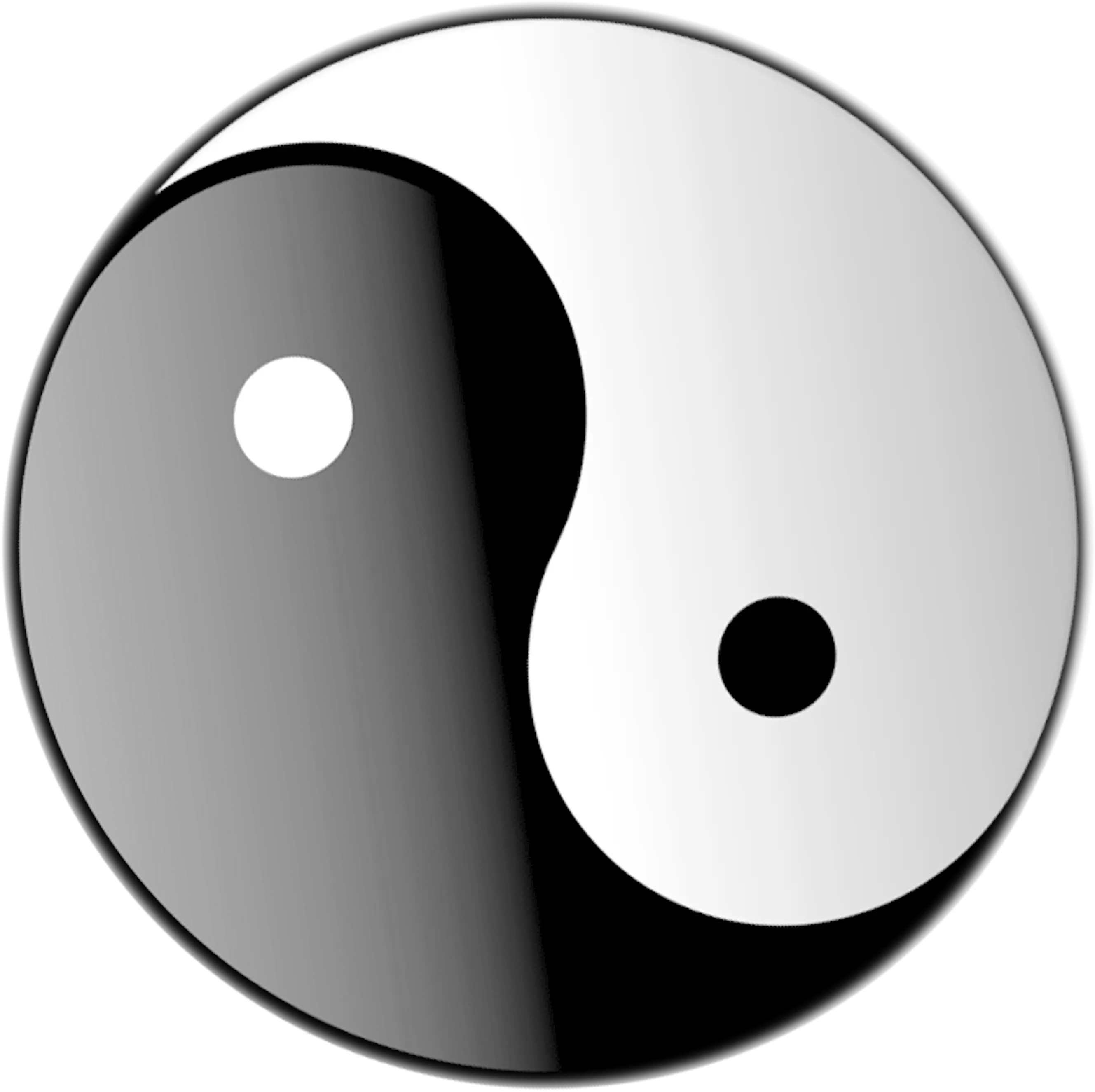 Download Yin And Yang Symbol Clip Art Yin Yang 3d Png Yin Yang Png