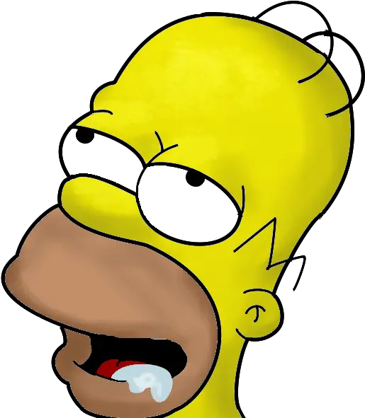 Download Hd Homer Simpsons Png Transparent Image Homer Simpson Head Drawing Simpsons Png