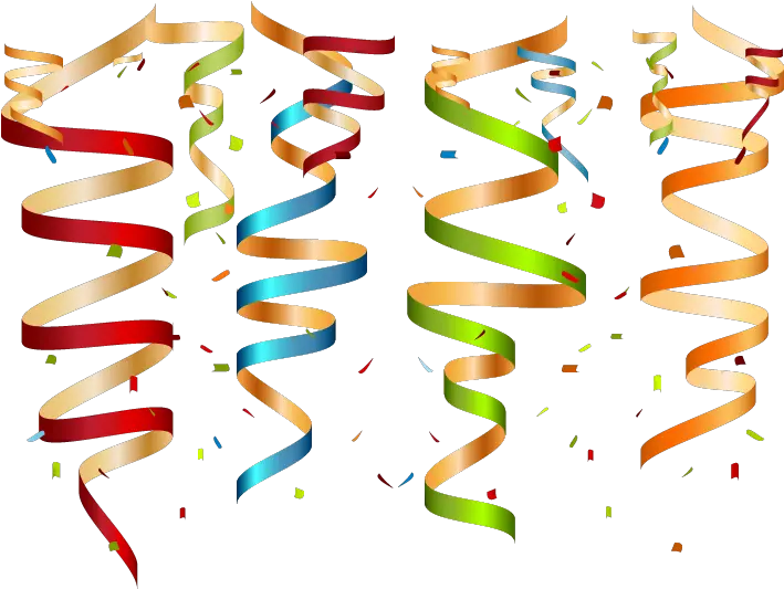 Birthday Ribbon Png Birthday Cake Greeting Colorful Birthday Ribbon Png Birthday Confetti Png png