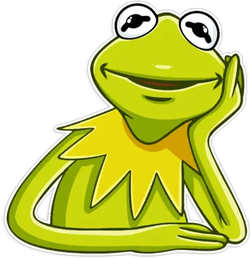 Kermit The Frog Telegram Sticker Kermit The Frog Animated Png Kermit Png