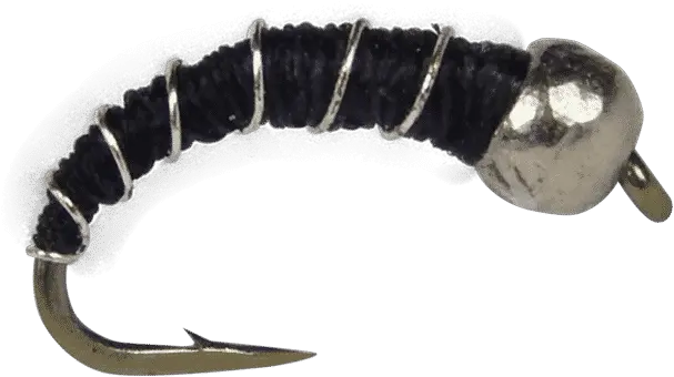 Bead Head Zebra Midge Fly Fishing Png Zebra Transparent Background