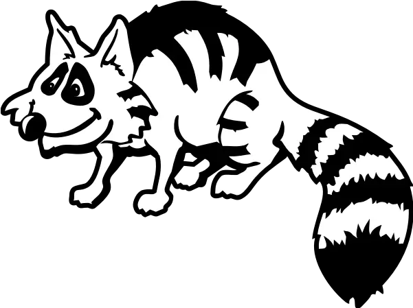 Free Eps To Svg Convert Your Eps To Svg For Free Online Racoon Clipart Black And White Png Racoon Icon
